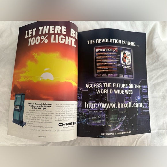 Vintage - BOX OFFICE Magazine - November 1996 - Patrick Stewart - Picture 4 of 9